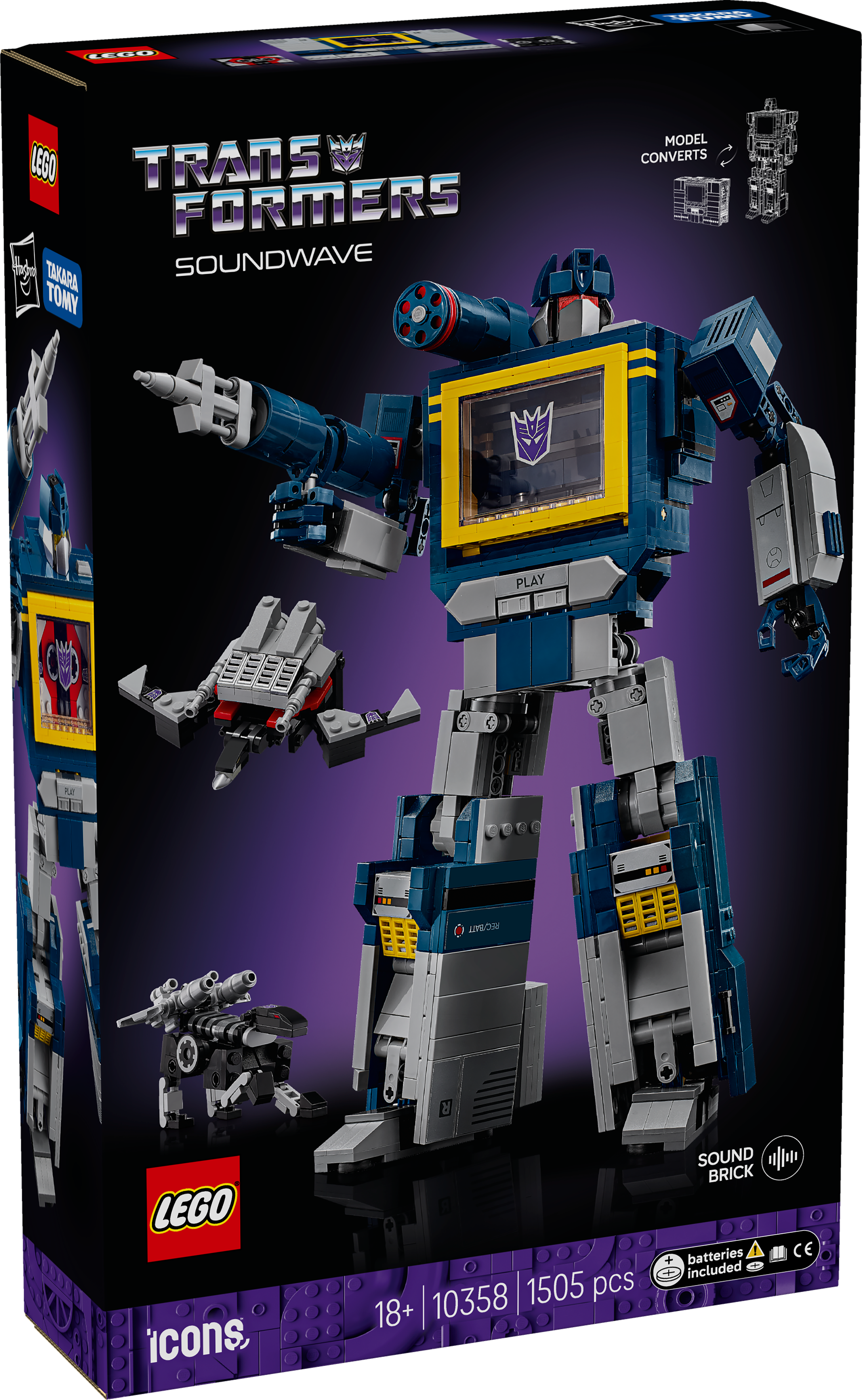 10358 Transformers: Soundwave