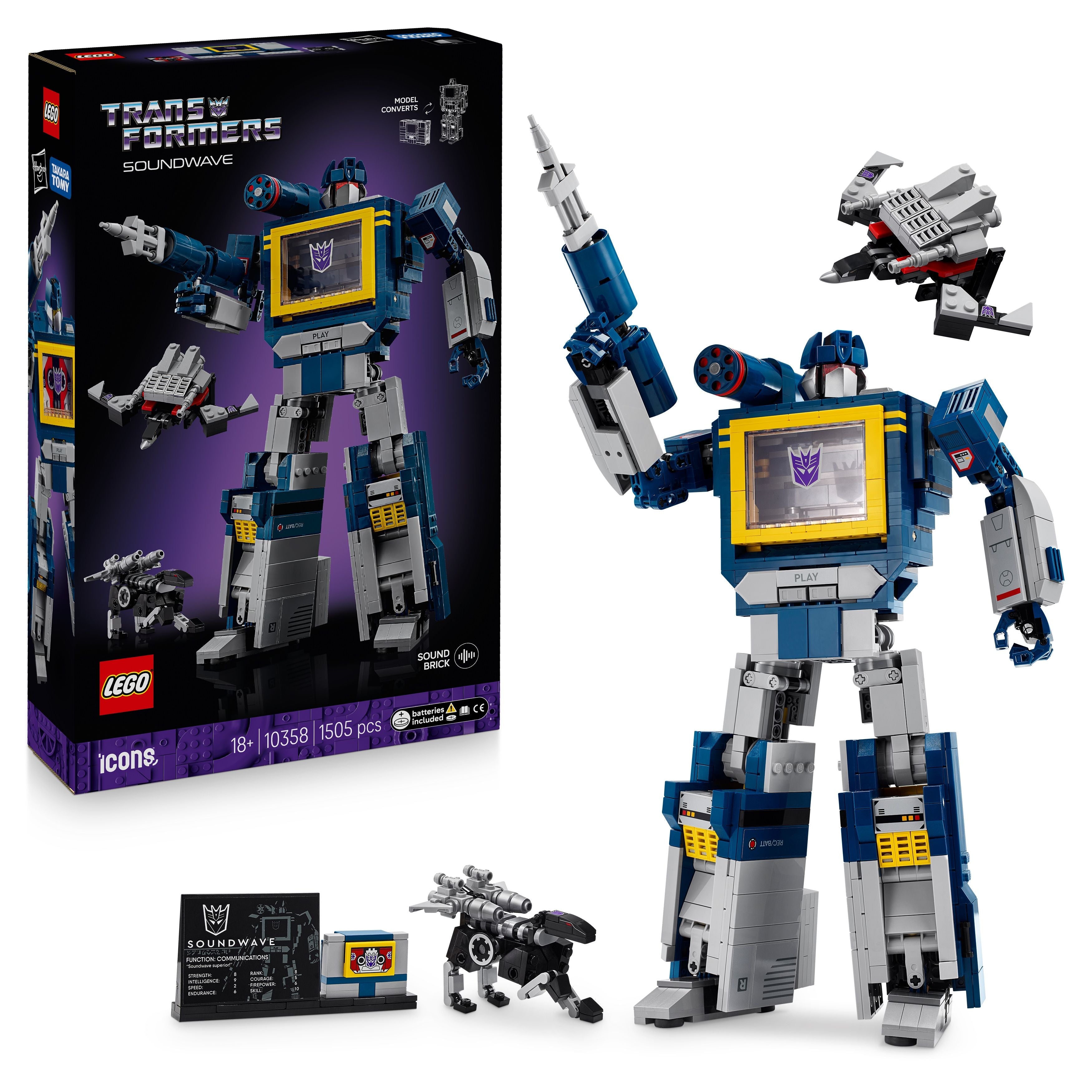 10358 Transformers: Soundwave