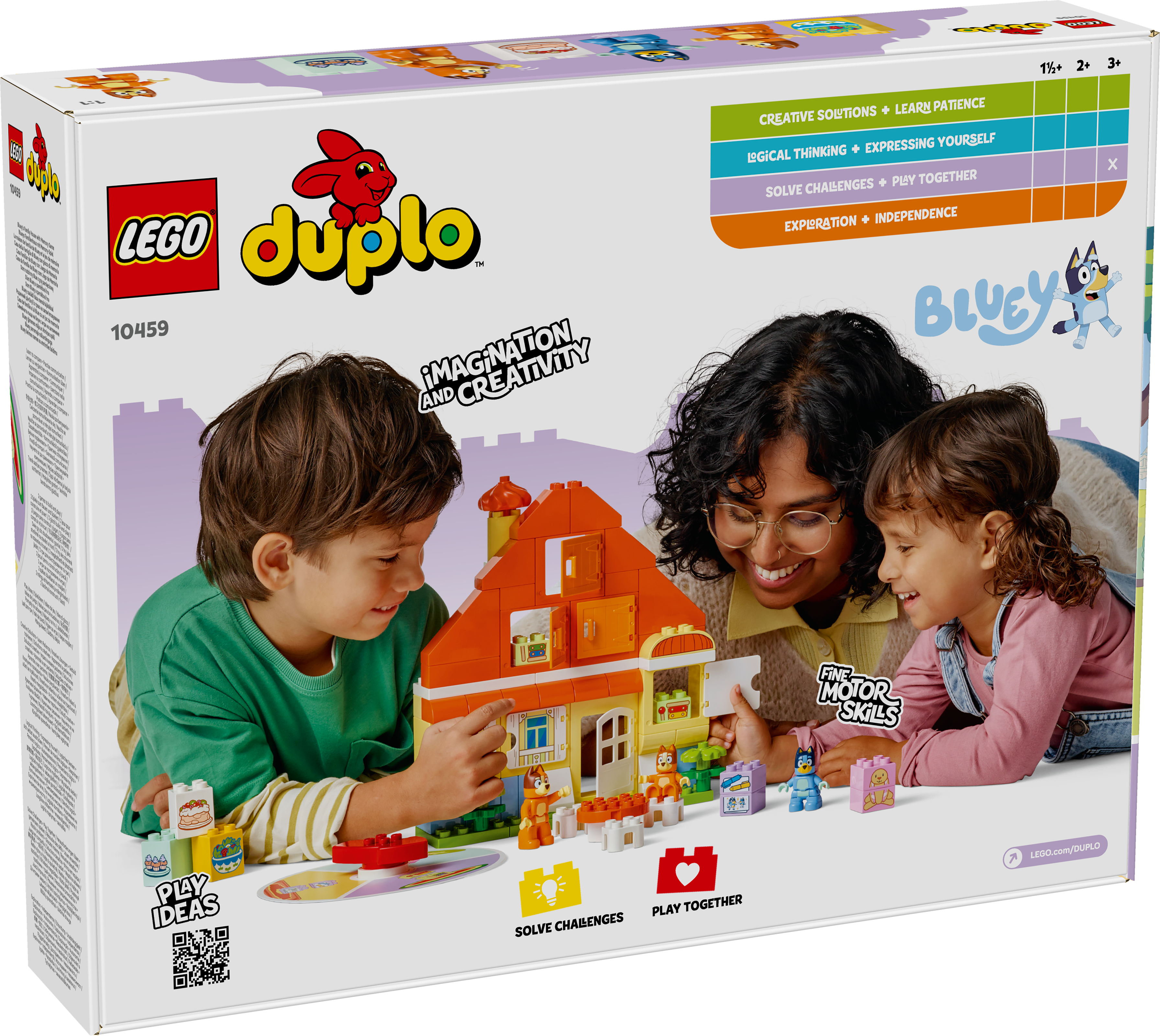 10459 Bluey's Family House with Memory Game