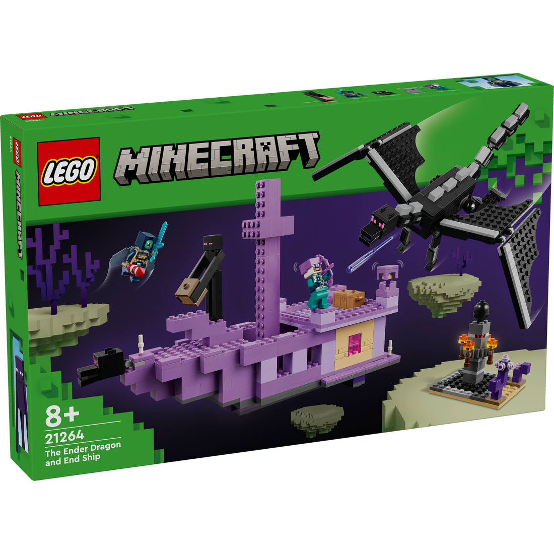 21264 The Ender Dragon and End Ship