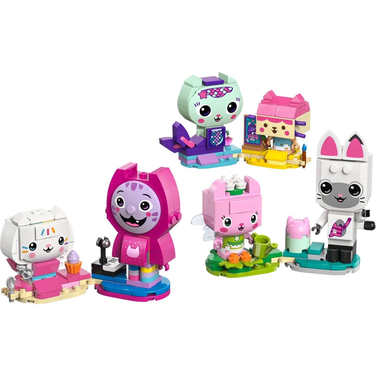 LEGO® Gabby’s Dollhouse Gabby’s Brick-Built Cat Friends