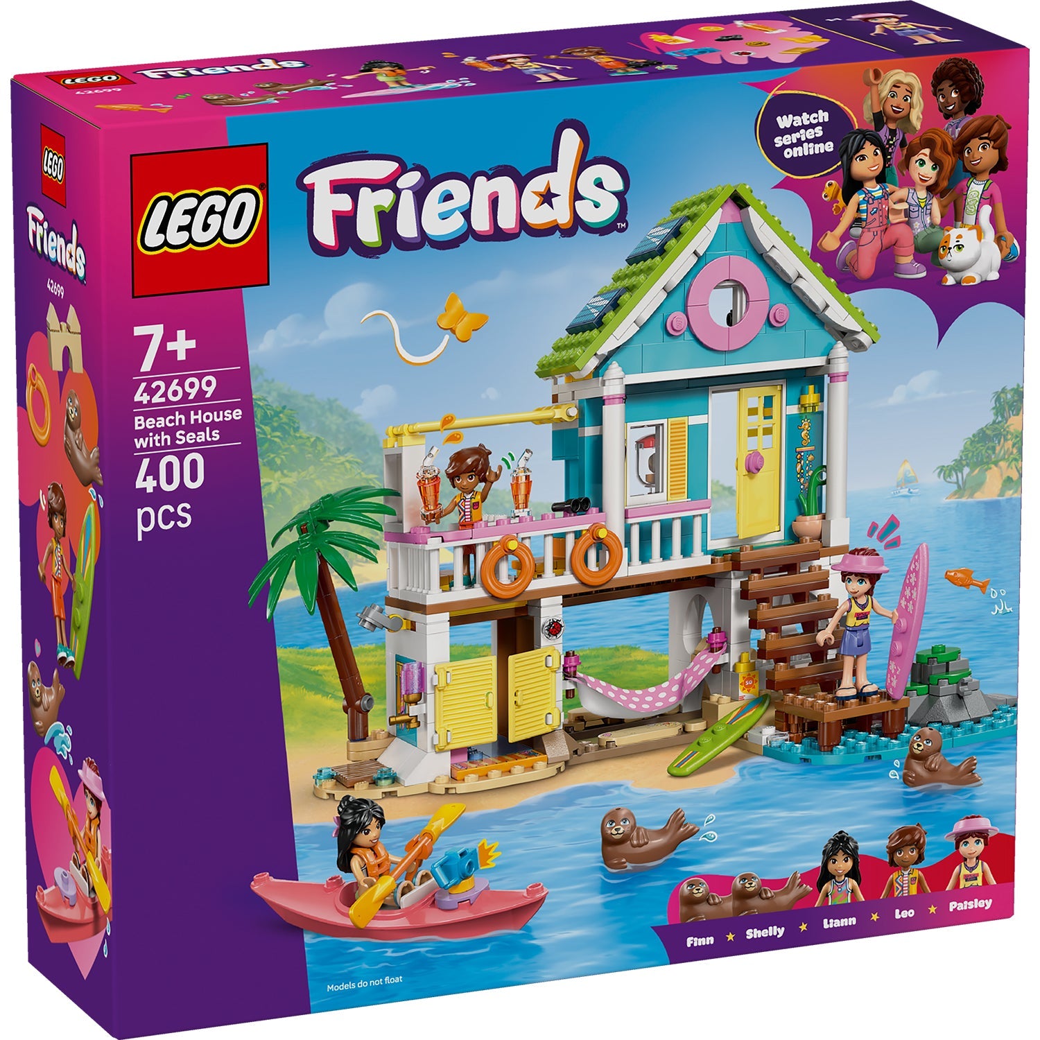 LEGO® Friends Beach House with Seals