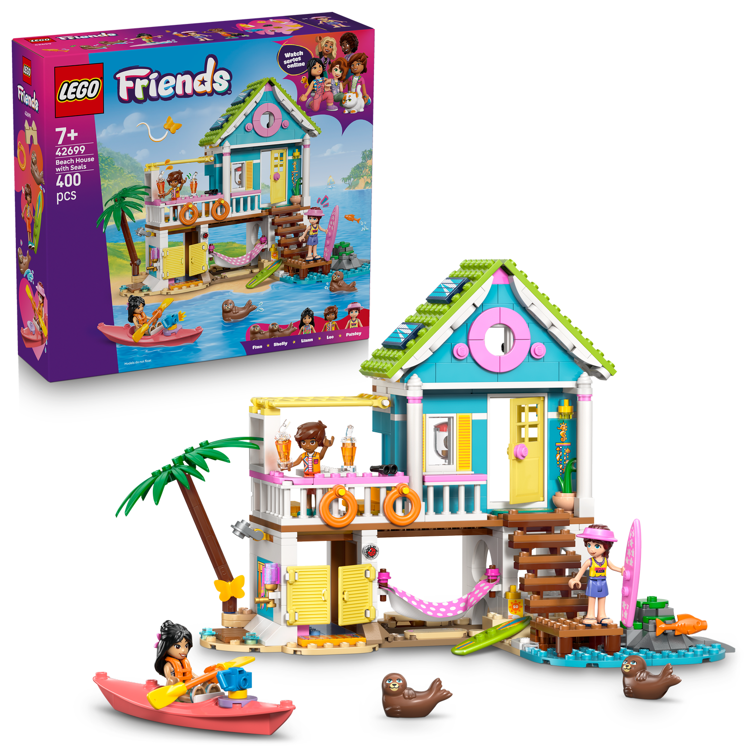 LEGO® Friends Beach House with Seals