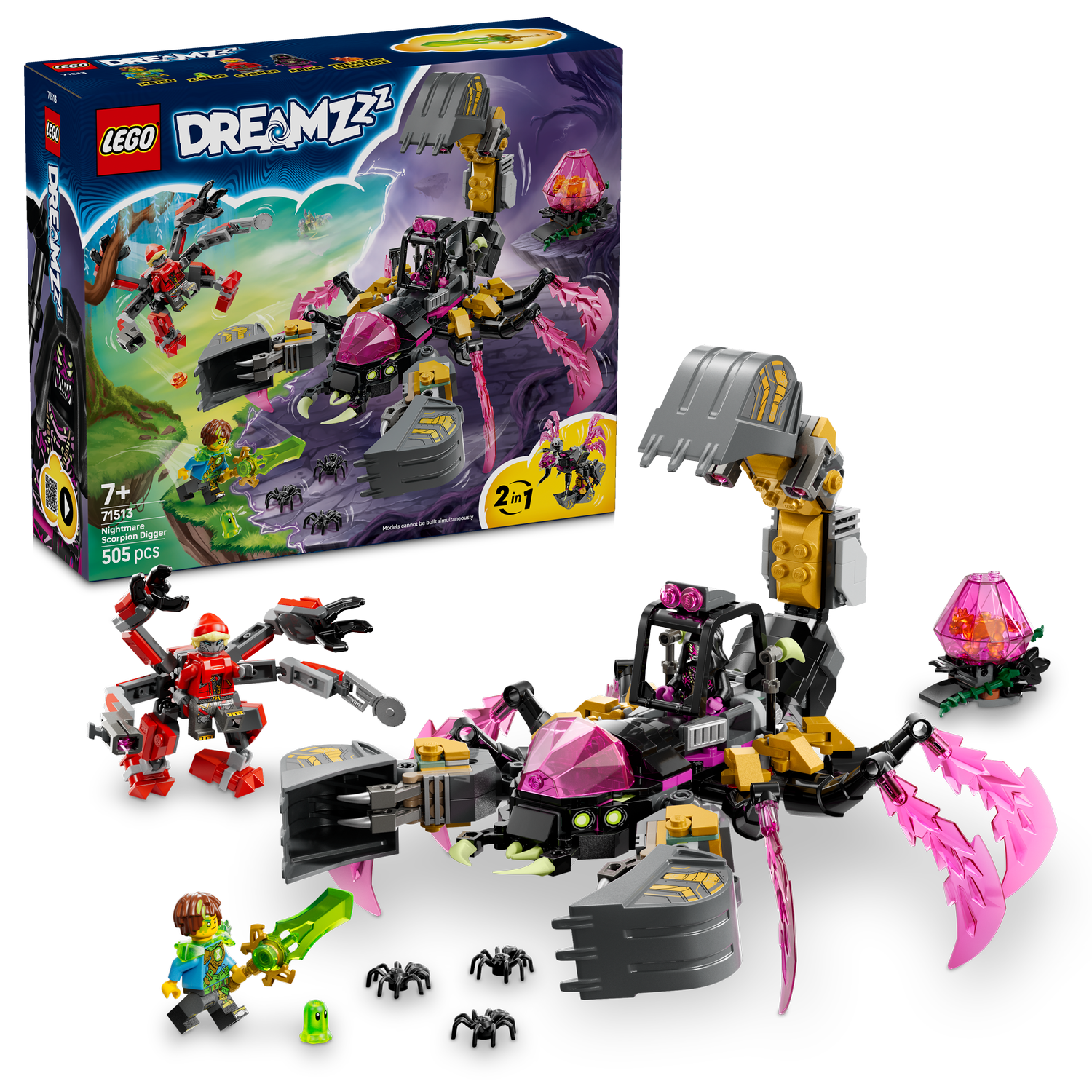 LEGO® DREAMZzz™ Nightmare Scorpion Digger
