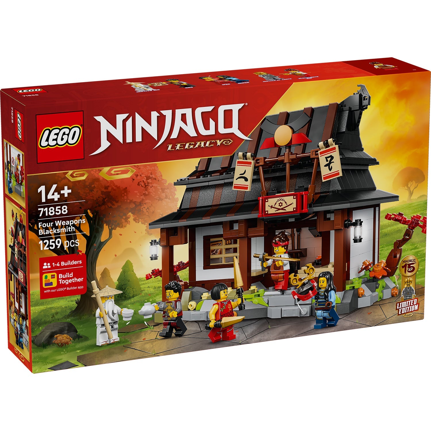 LEGO® NINJAGO® Four Weapons Blacksmith 15th Anniversary