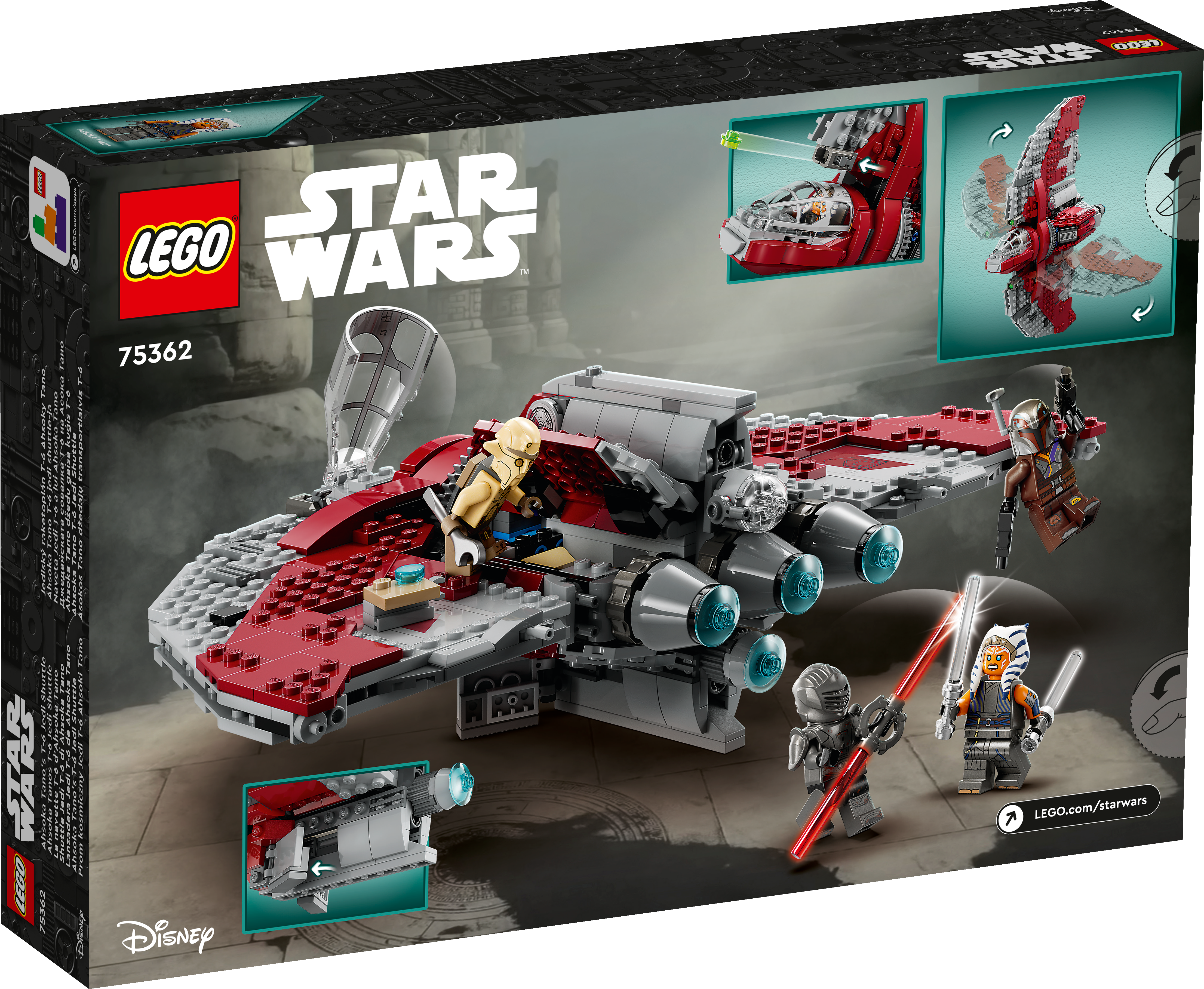 LEGO® Star Wars 75362 Ahsoka Tanos T-6 Jedi Shuttle