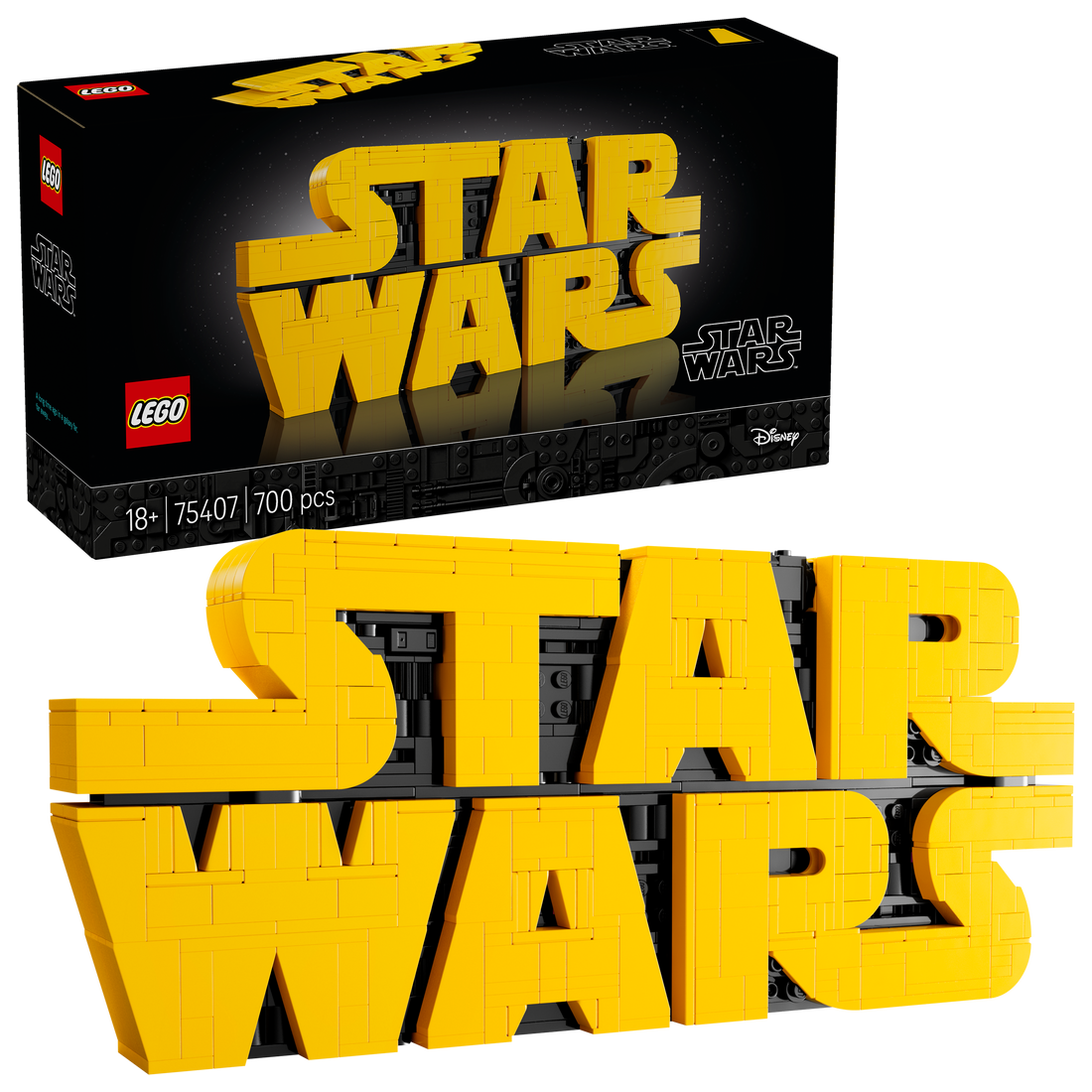 75407 Brick Built Star Wars Logo