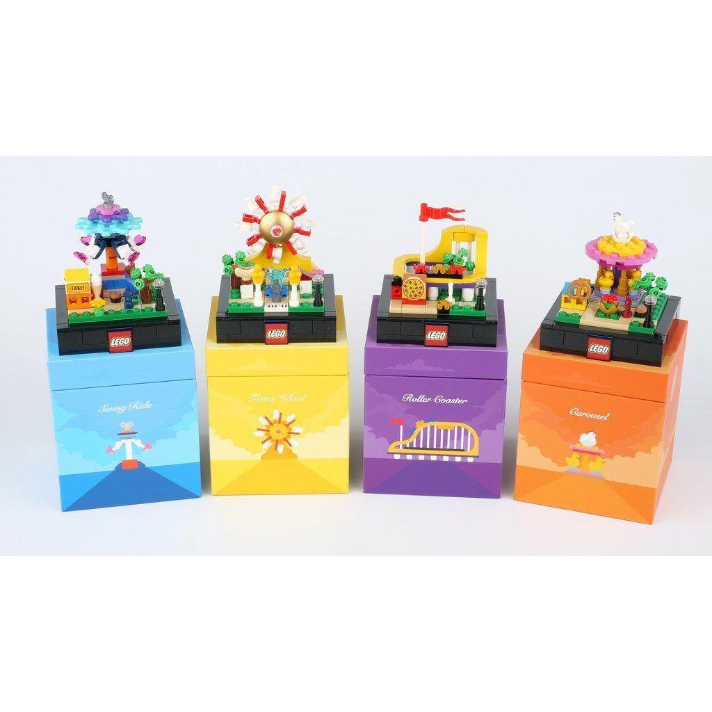 LEGO Bricktober 2020 Bundle. Set of 4 limited release fairground themed sets.