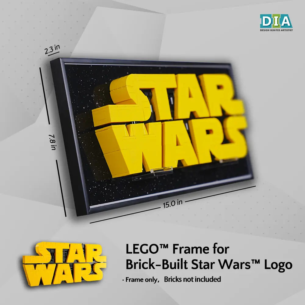 LEGO™ Frame for Brick-Built Star Wars™ Logo（75407）